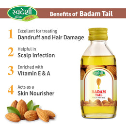 Swadeshi Ayurved Badam Oil 100 ml