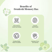 Swadeshi Ayurved Memory Plus Ras  Ayurvedic Mood & Memory Enhancer 500 ml