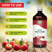Swadeshi Ayurved Apple Vinegar 500ml