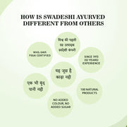 Swadeshi Ayurved Memory Plus Ras  Ayurvedic Mood & Memory Enhancer 500 ml